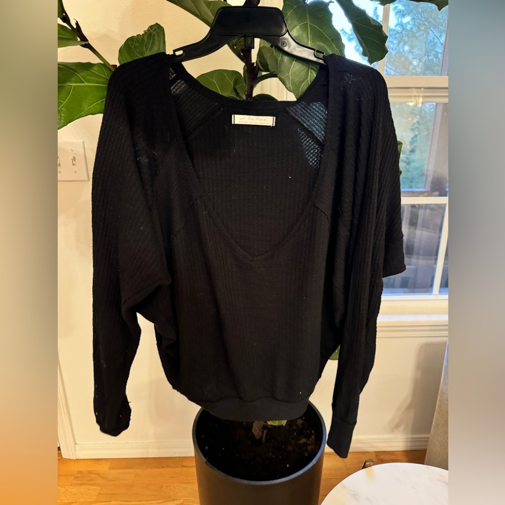 FREE PEOPLE off the shoulder top